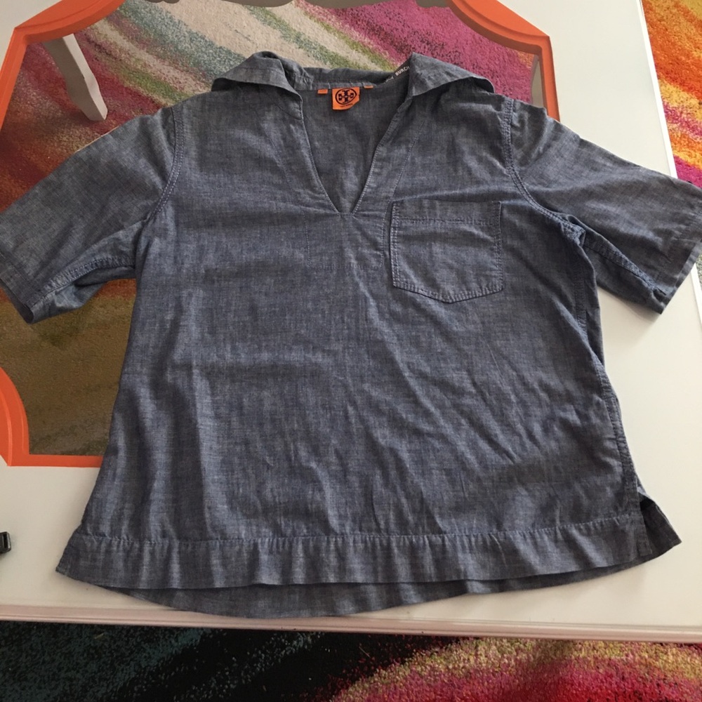 Vintage Tory Burch Sailor Top size 14